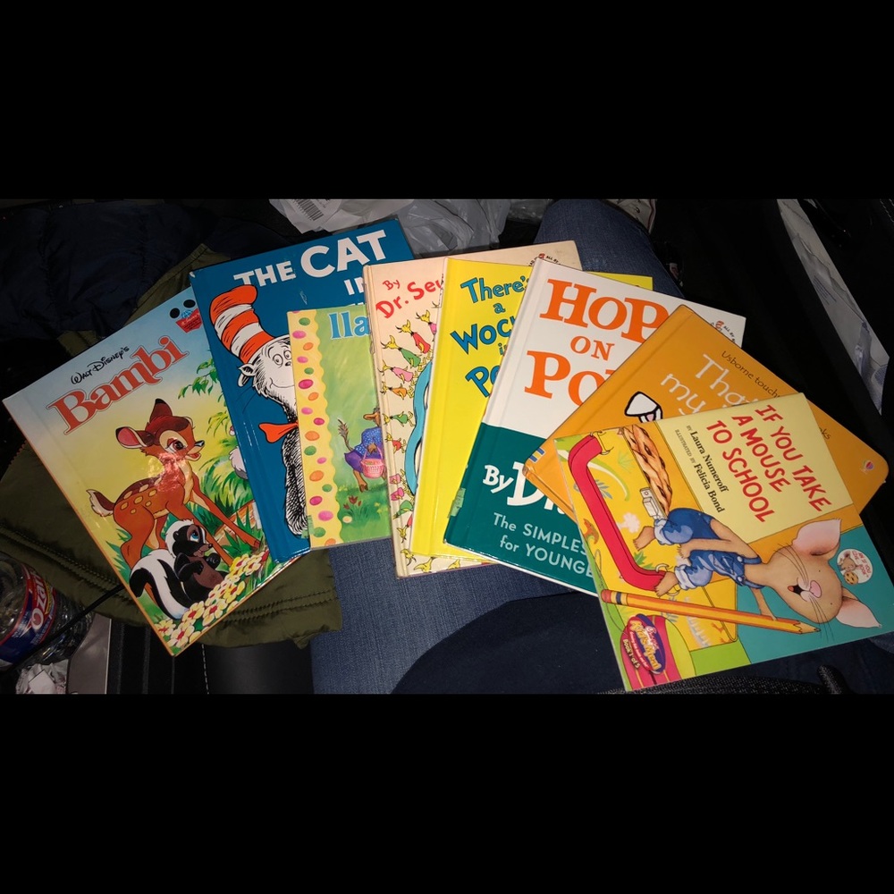 8 children’s books.